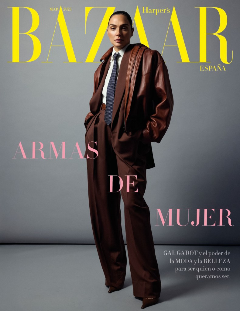 Harper's Bazaar España March 2025 : Gal Gadot by David Roemer