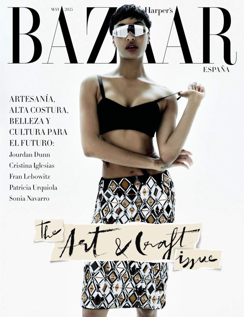 Harper’s Bazaar España May 2025 : Jourdan Dunn by Javier Biosca