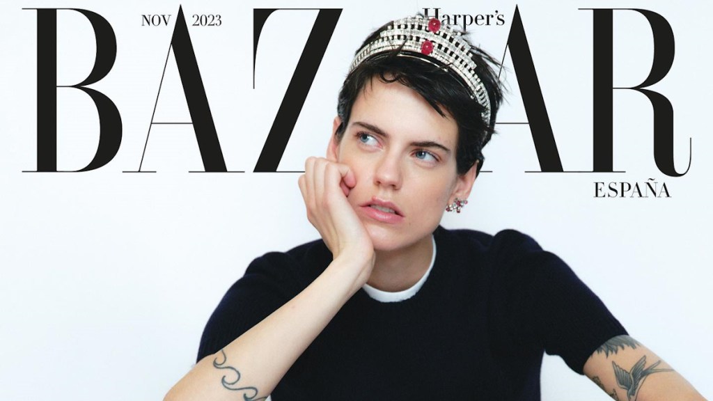 Harper’s Bazaar España November 2023 : Miriam Sánchez by Javier Biosca