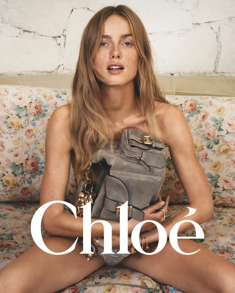 Chloé S/S 2025 : Rianne van Rompaey by David Sims