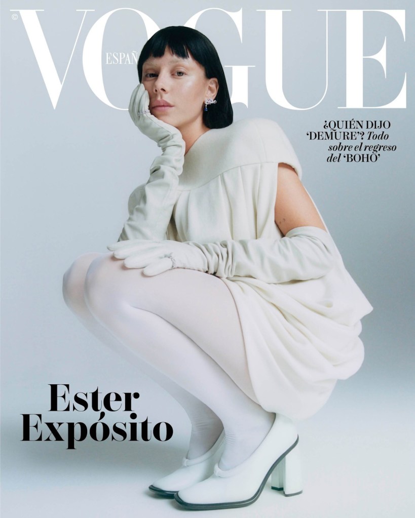 Vogue España October 2024 : Ester Expósito by Felicity Ingram